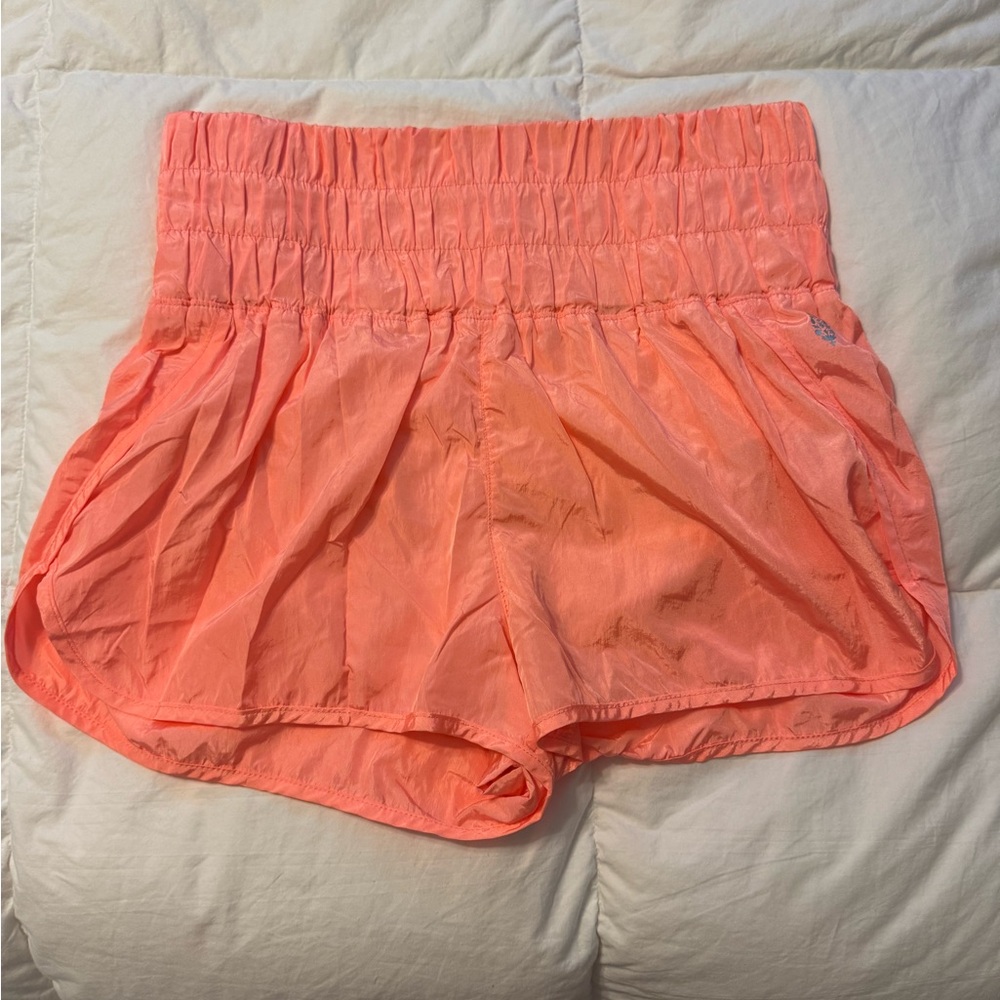 Free People Movement Way Home Athletic Shorts with Elastic Waistband